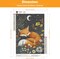 Diamond Painting Abstract Diamond Art Kits for Adults, 5D Round Full Drill Fox Diamond Painting Kit for Beginner, DIY Gems Art Craft for Home Wall Decor 12x16 inch